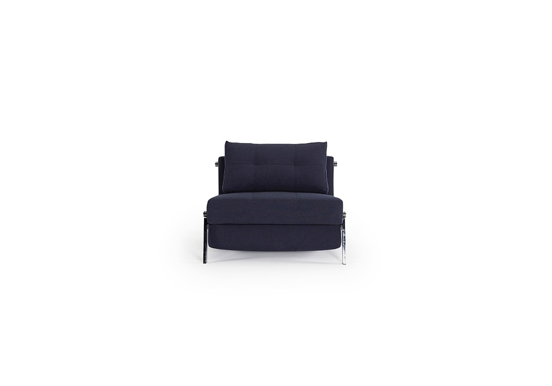 Schlafsessel Cubed 90 Chair, Chrom Beine