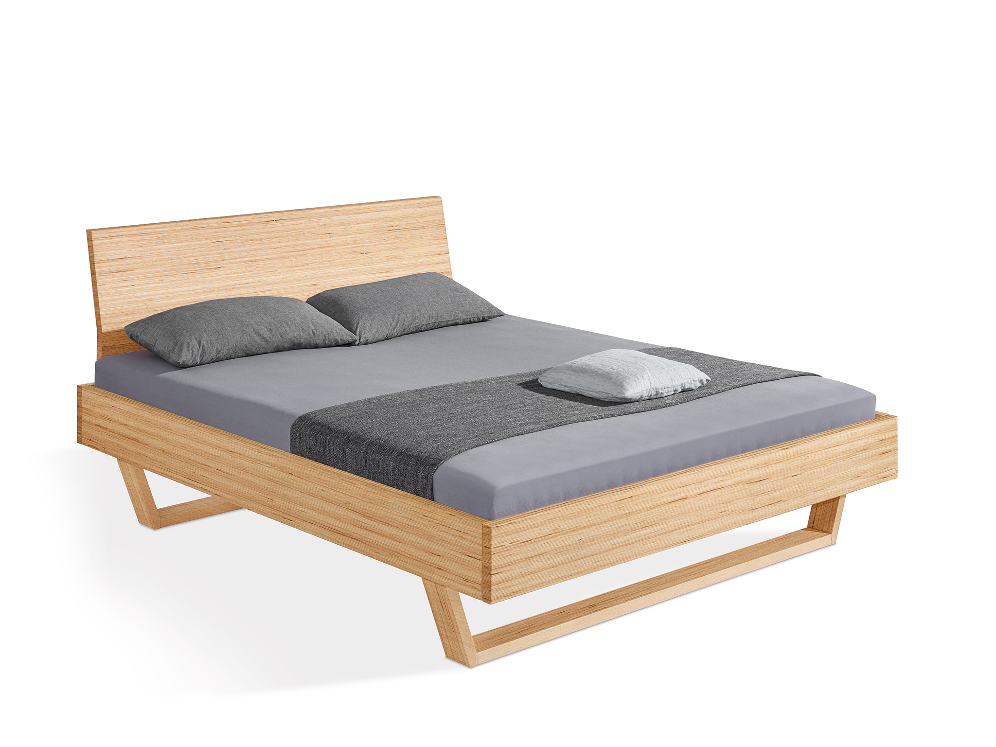 Dormiente Massivholzbett Udana
