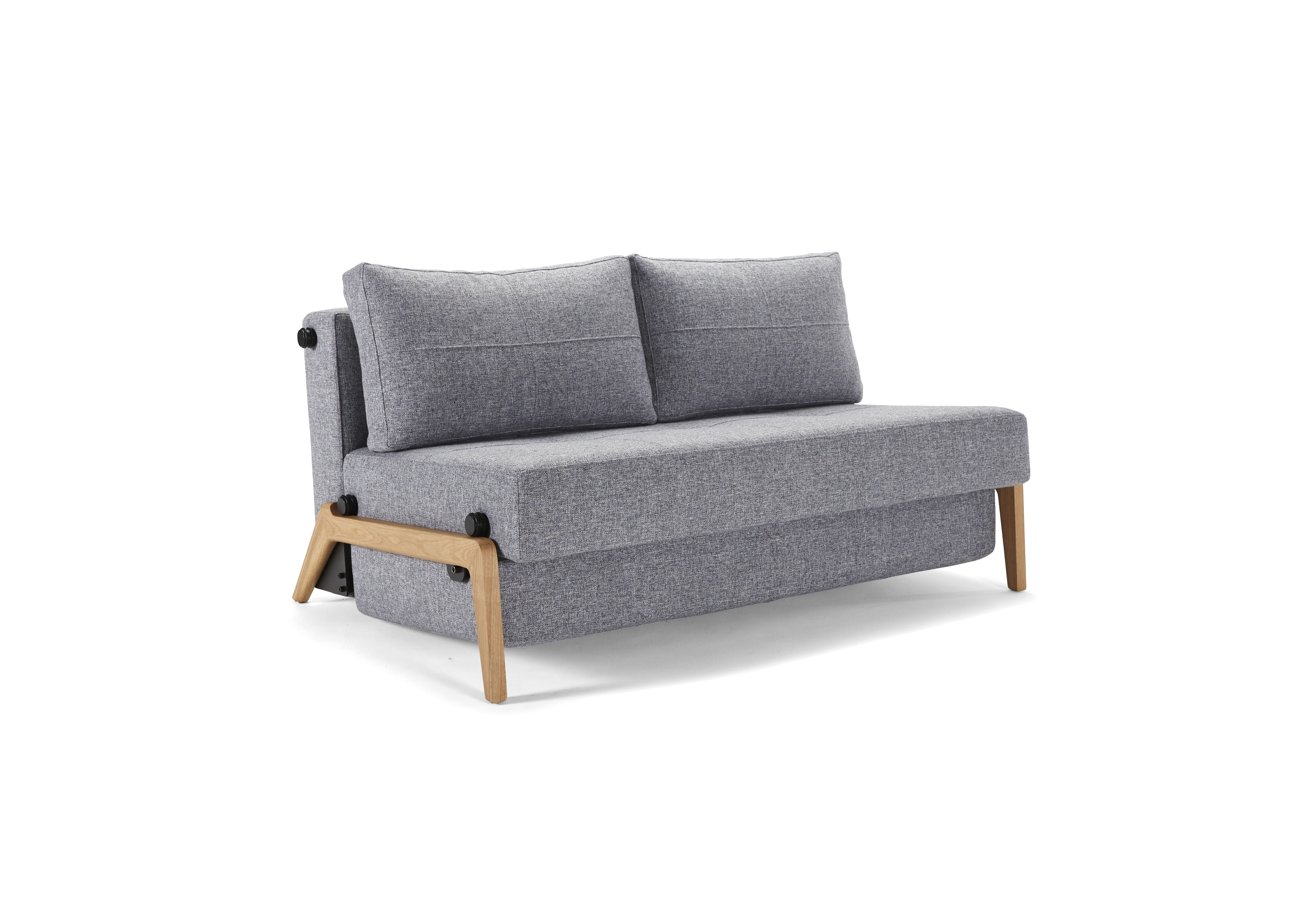Schlafsofa Cubed 140, Eiche Beine