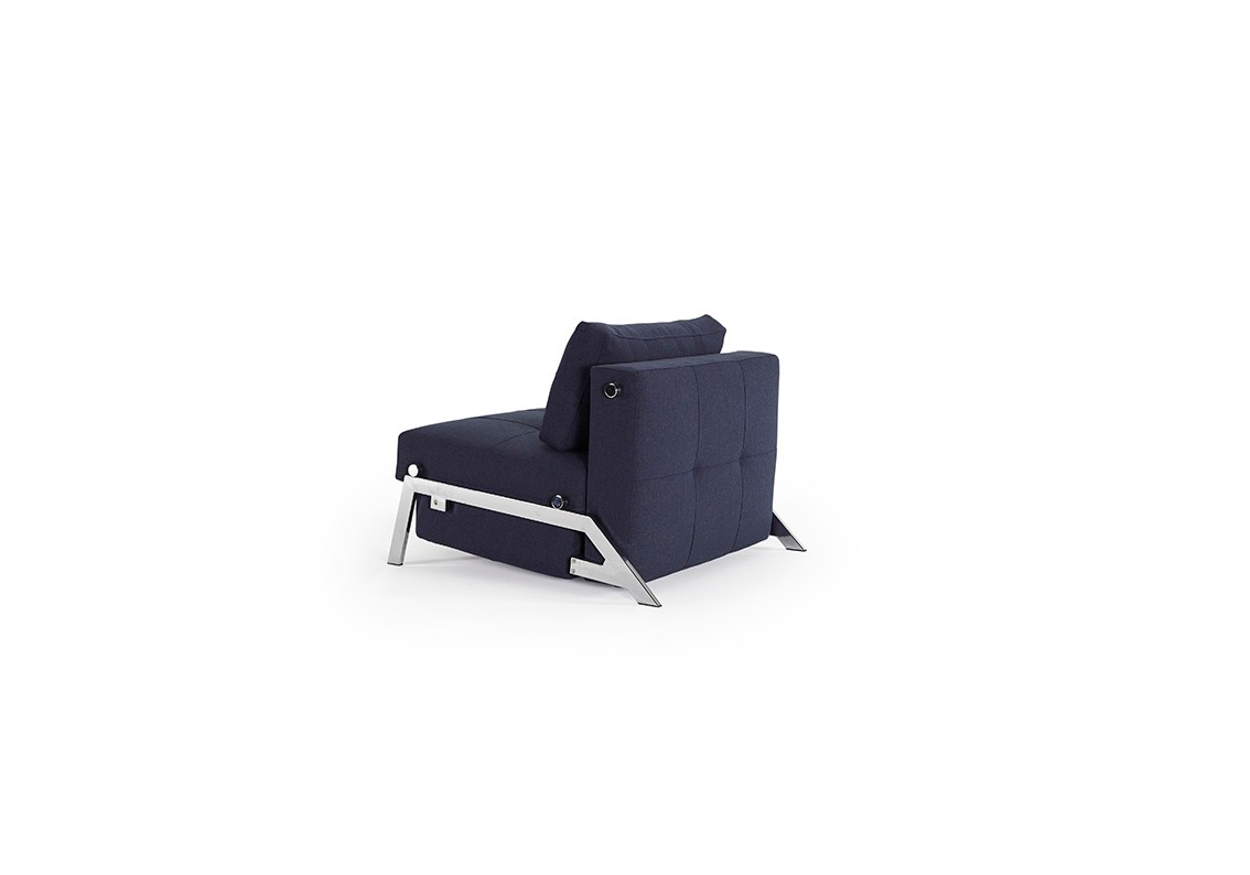 Schlafsessel Cubed 90 Chair, Chrom Beine