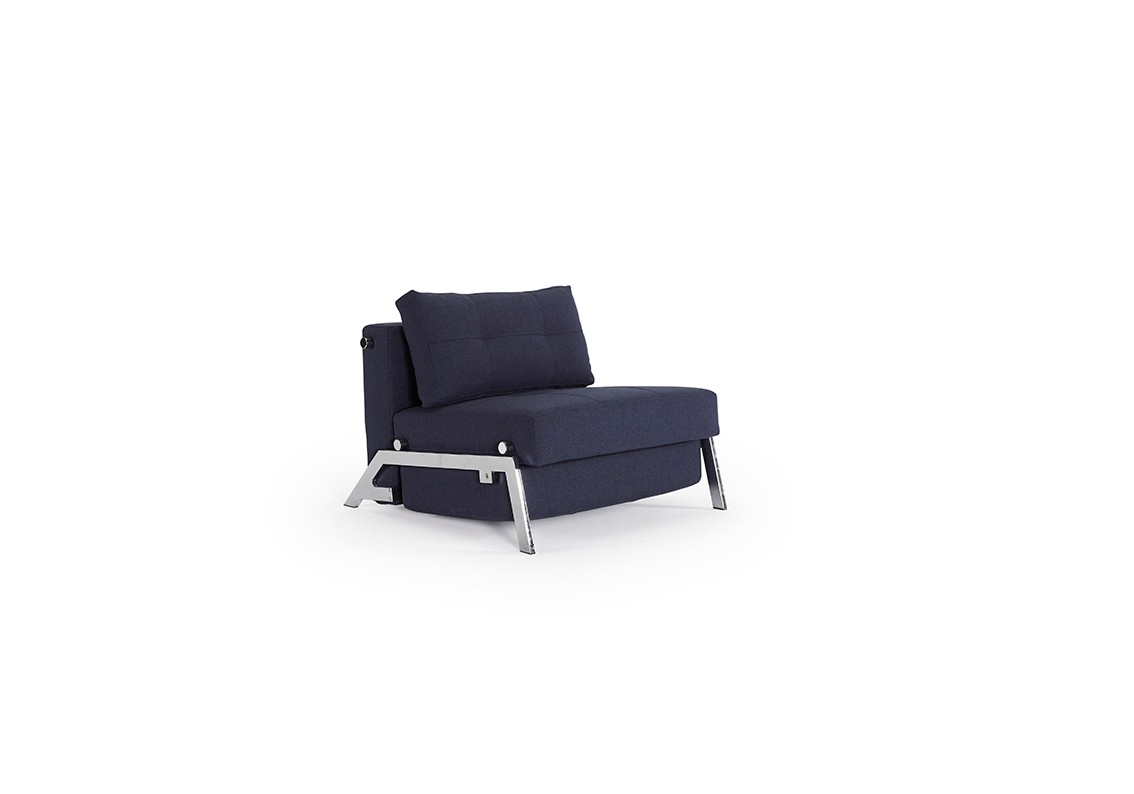 Schlafsessel Cubed 90 Chair, Chrom Beine